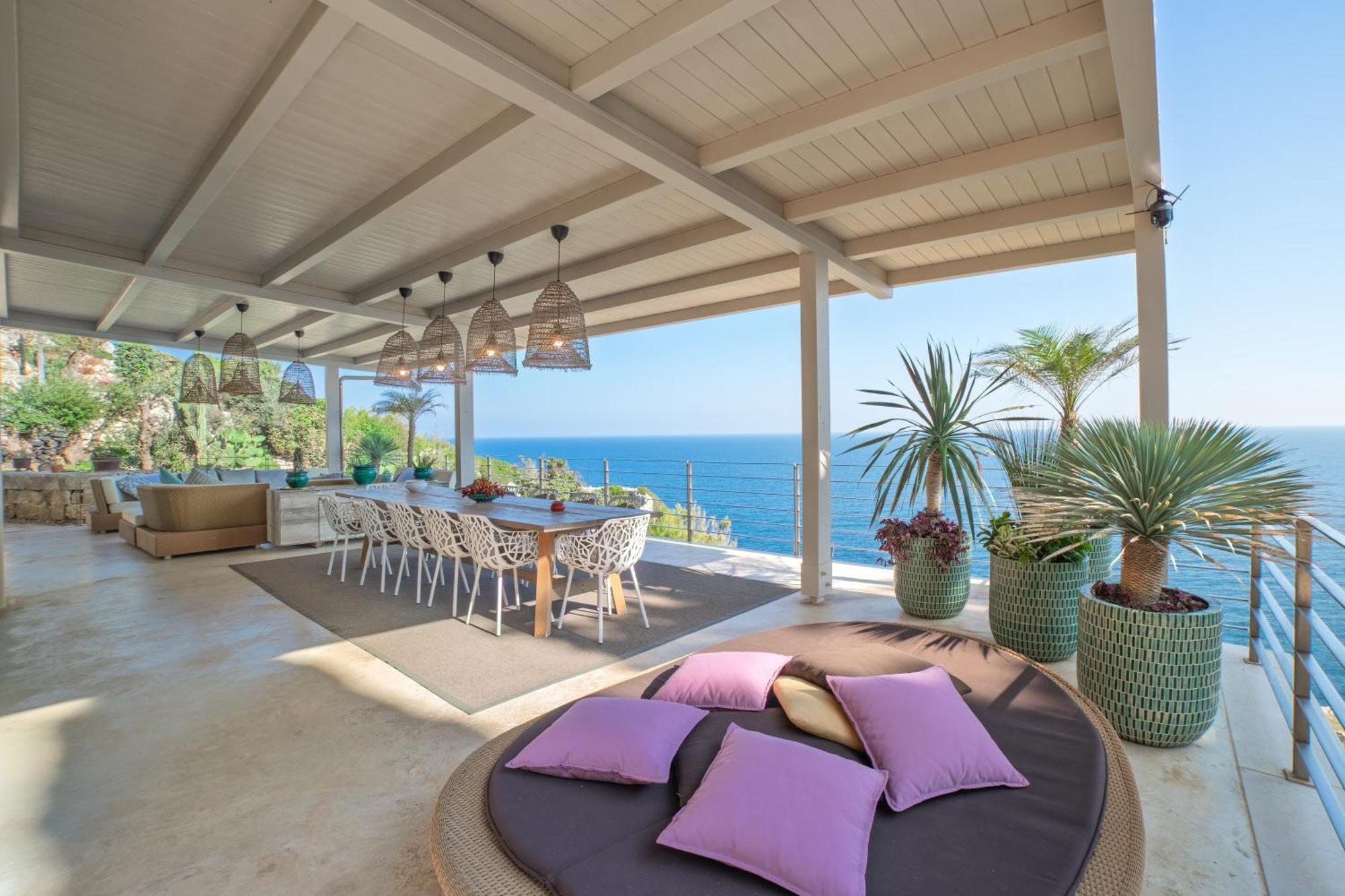 Villa Cliff Ґальяно-дель-Капо Екстер'єр фото