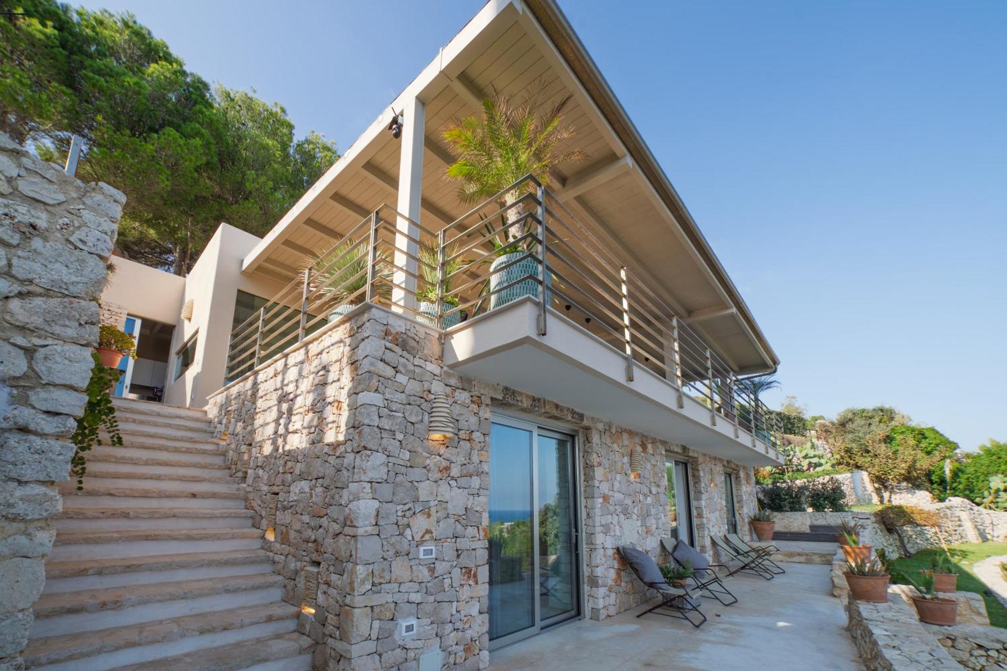 Villa Cliff Ґальяно-дель-Капо Екстер'єр фото
