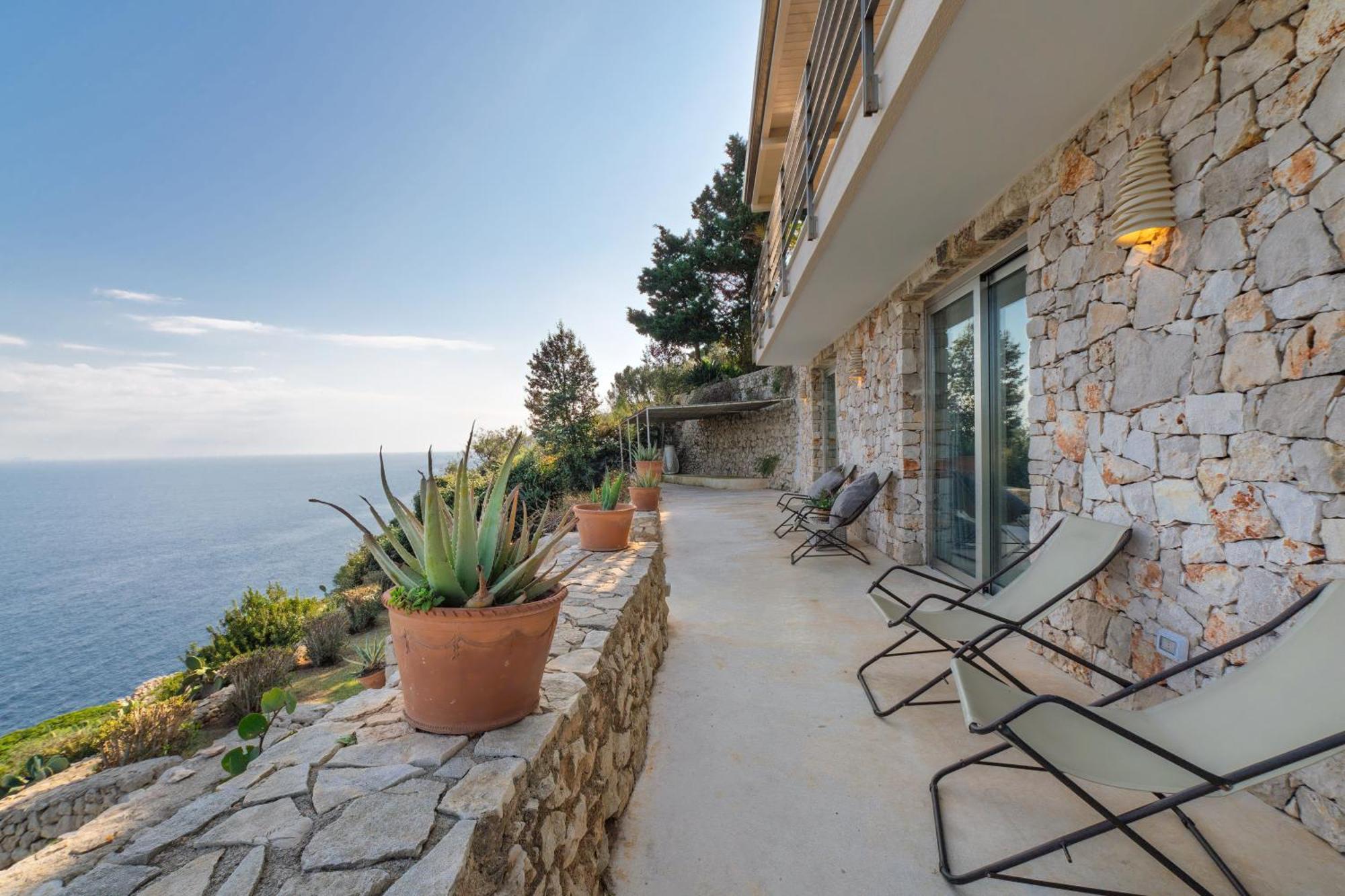 Villa Cliff Ґальяно-дель-Капо Екстер'єр фото