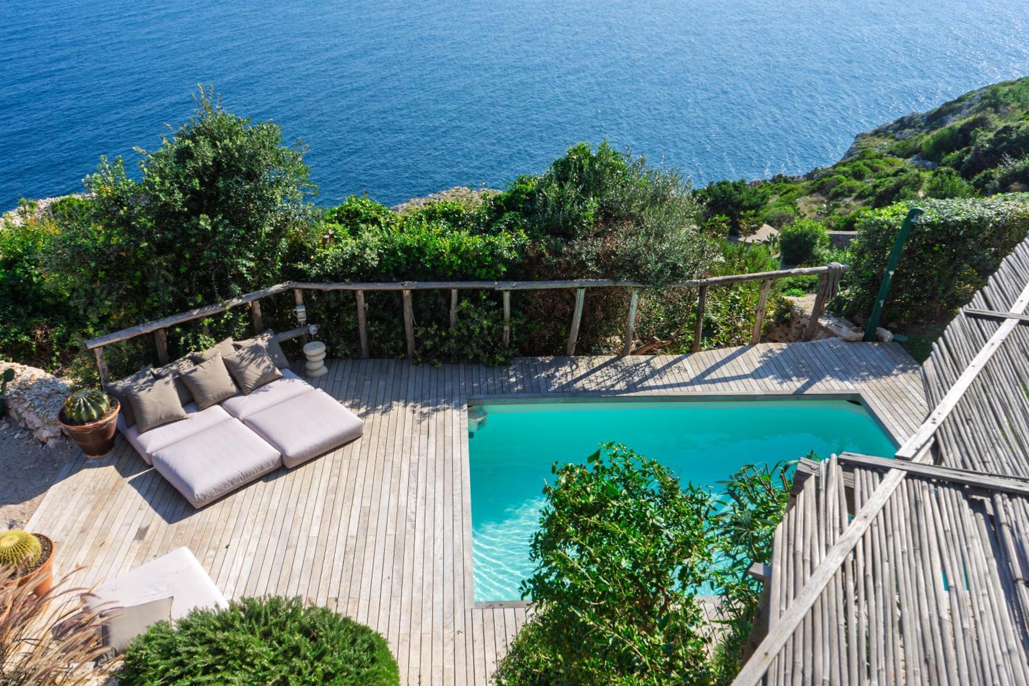 Villa Cliff Ґальяно-дель-Капо Екстер'єр фото