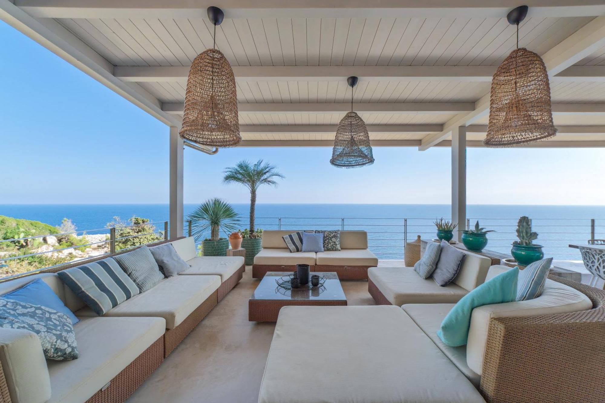 Villa Cliff Ґальяно-дель-Капо Екстер'єр фото