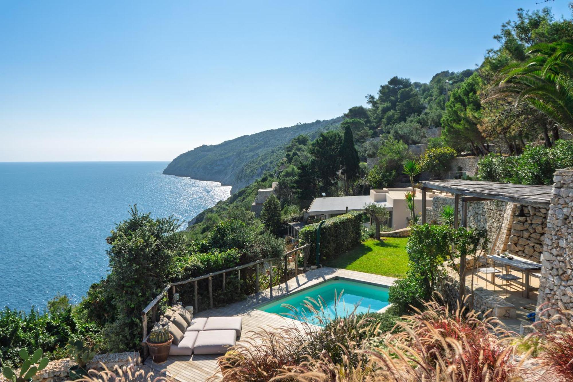 Villa Cliff Ґальяно-дель-Капо Екстер'єр фото